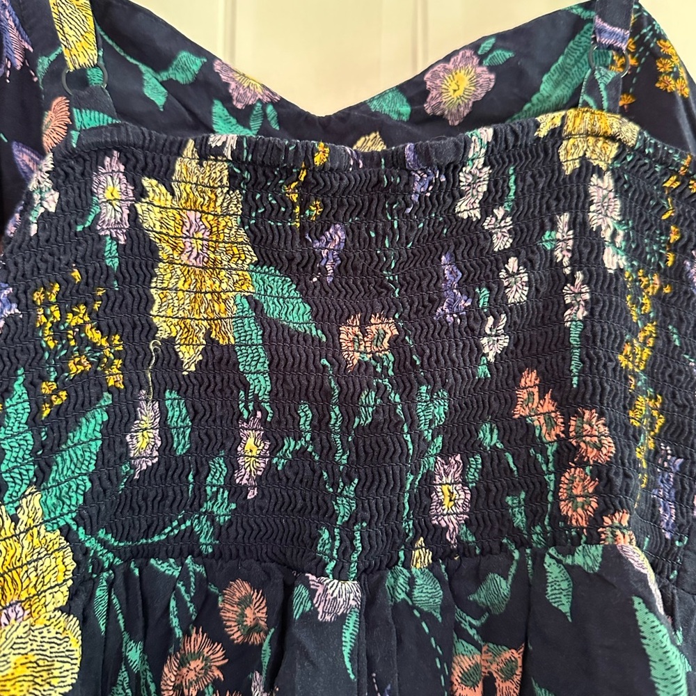 Old Navy Multicolor Smocked Dress